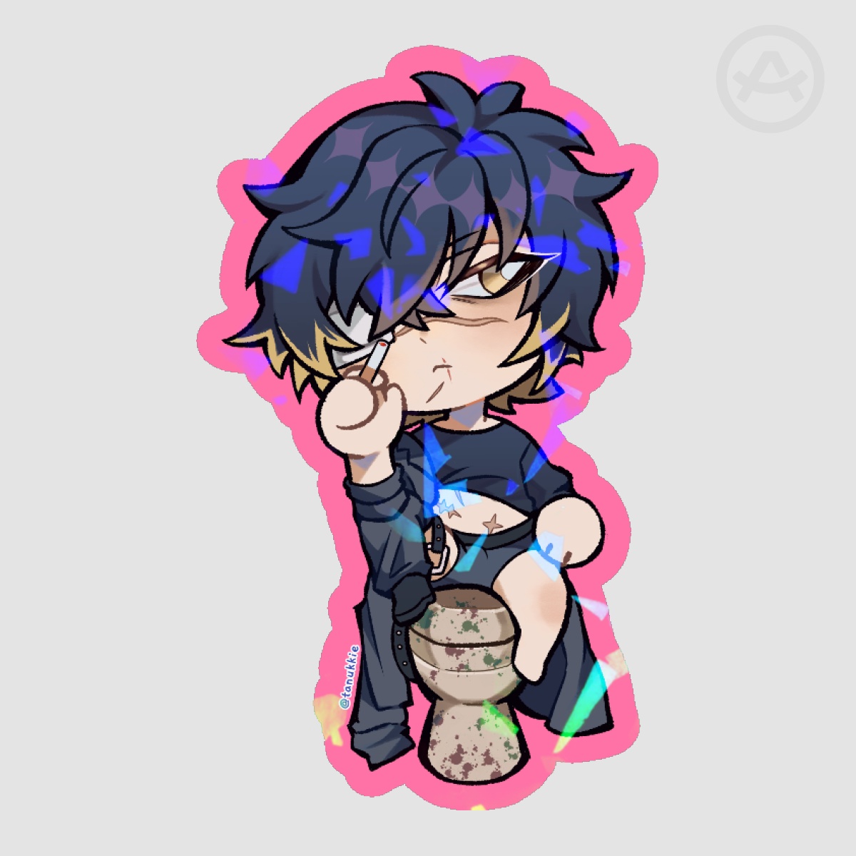 [Slow Damage] Towa Holo Sticker
