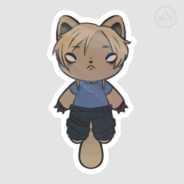 Leon Kennedy Die Cut Stickers