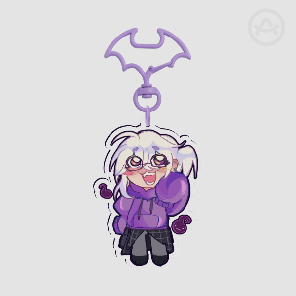 Microghost Keychain