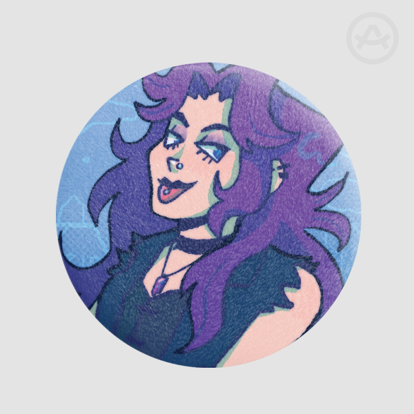 Abigail - Stardew Valley Plush Badges