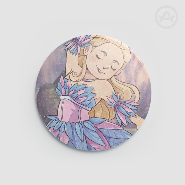 Swan Lake Button