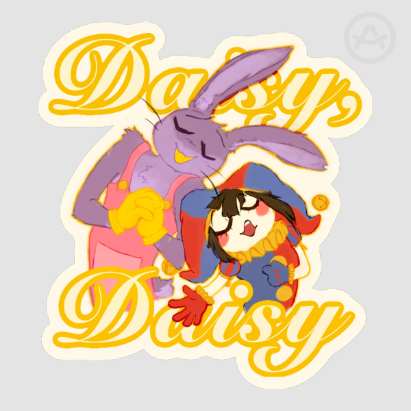 FunnyBunny Daisy Bell Sticker