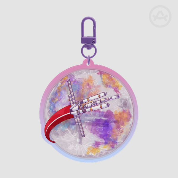 Project Hail Mary Moon Acrylic Keychain