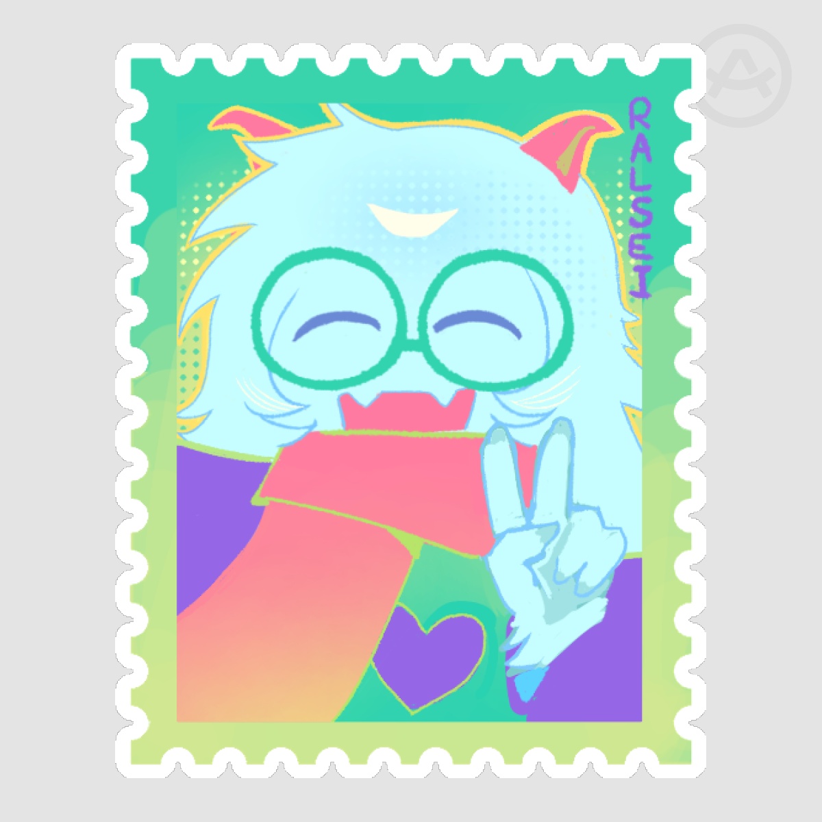Ralsei Die Cut Sticker