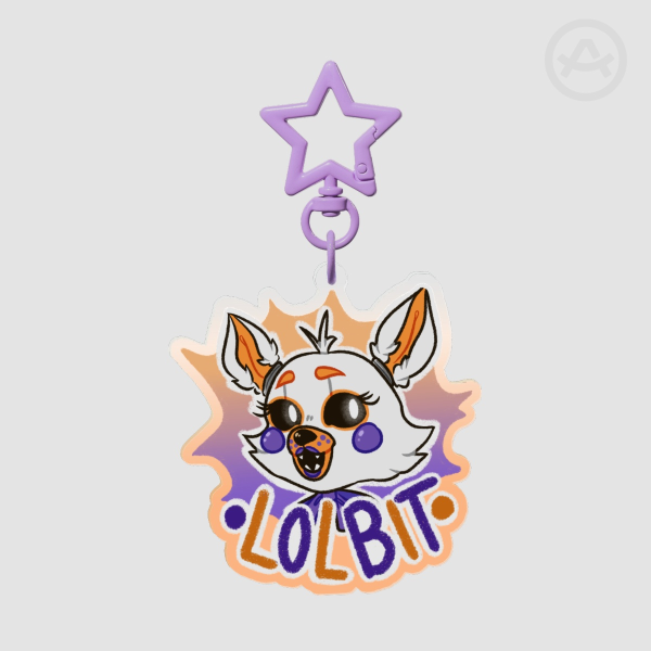 FNaF: Lolbit Keychain