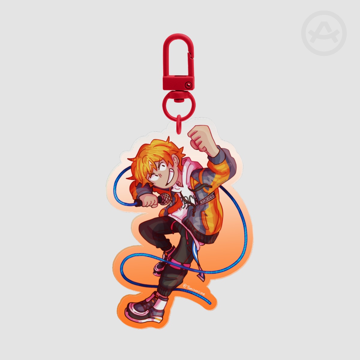 Vivid BAD SQUAD Keychain Set of 4 by Tomisonline - ACGGOODS