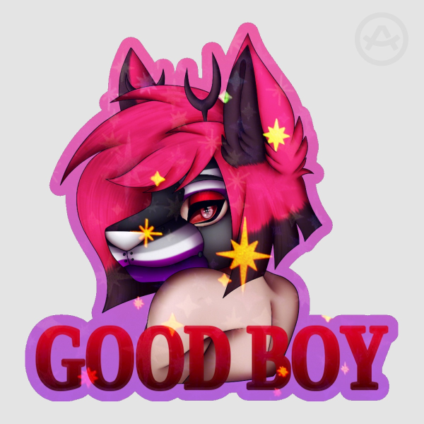 2026 Pride Pup Alastor Sticker