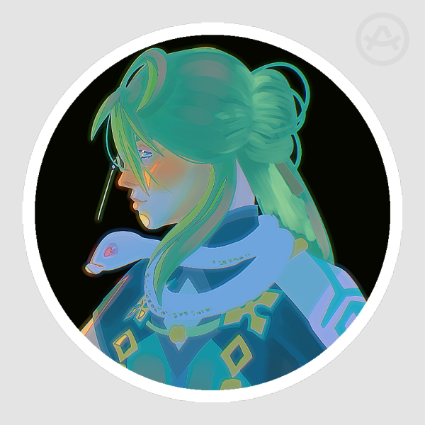 Baizhu Sticker