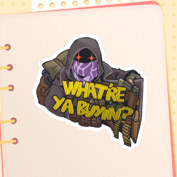 Merchant Sticker