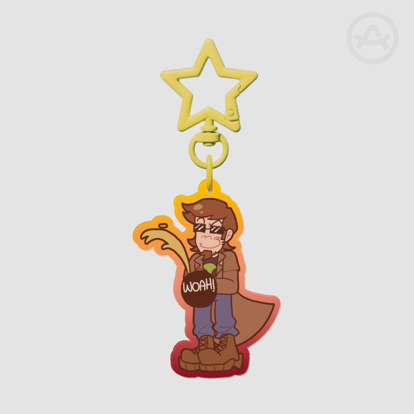 Postal 3 dude keychain
