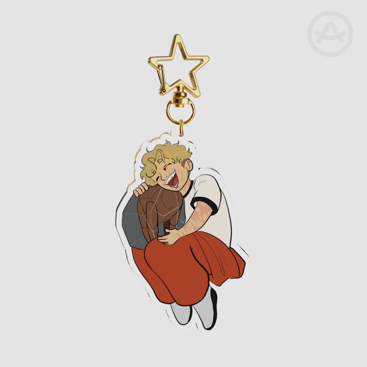Ryland Grace and Rocky Keychain