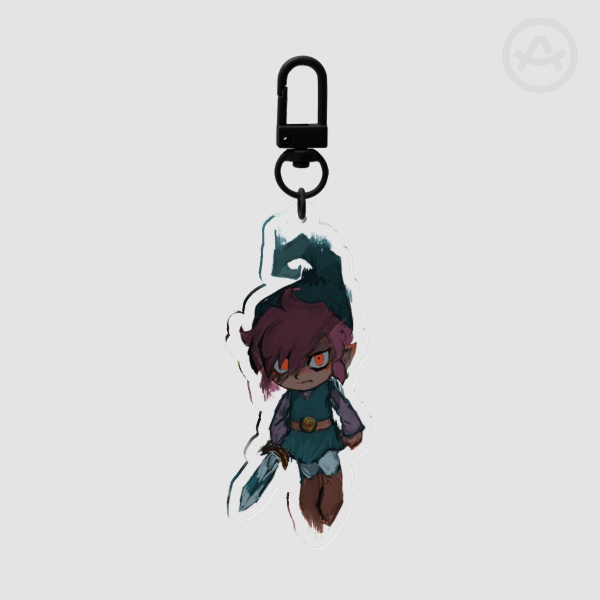 shadow guy keychain