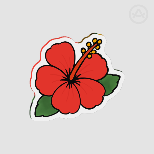 La Amapola Shaped Fridge Magnet