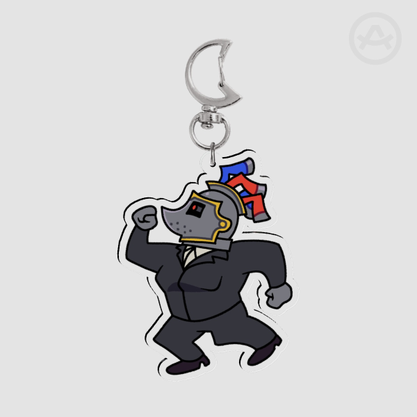 Gatekeeper (Holly Grayelle) - Clear Acrylic Keychain