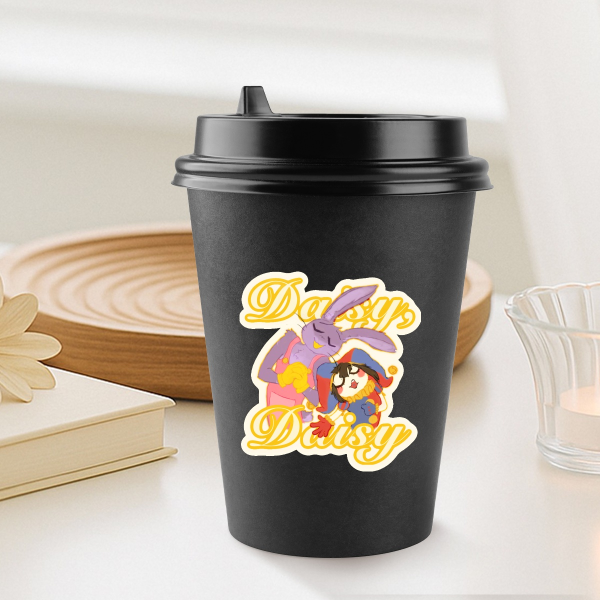 Jax & Pomni Daisy Bell Sticker
