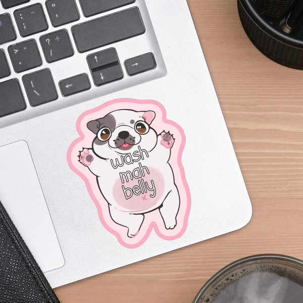 Wash Mah Belly Sticker