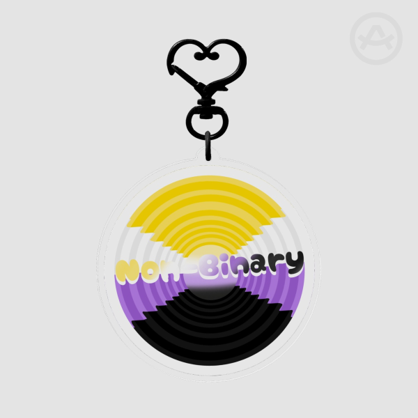 Non-Binary Acrylic Keychains