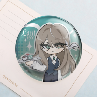Val Lantrece [ The Waiter ] Holographic Badges