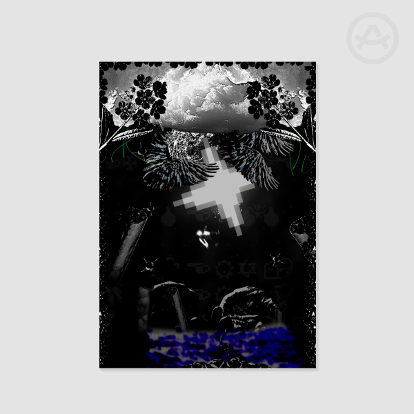 [small] FROM HEAVEN TO HELL (Gaster fan poster deltarune)