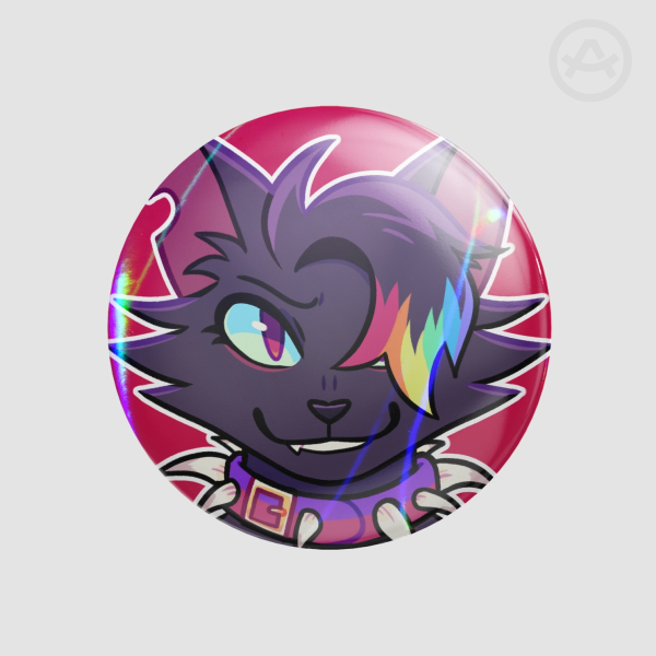 Holo Scourge Button