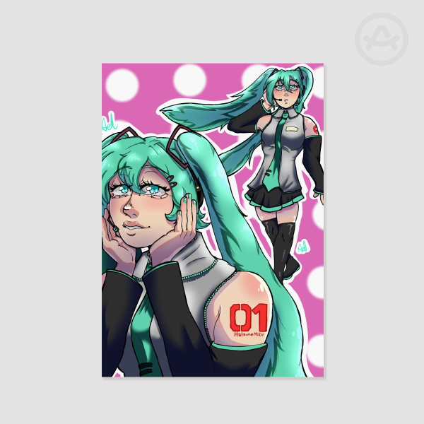 Hatsune Miku Print Poster