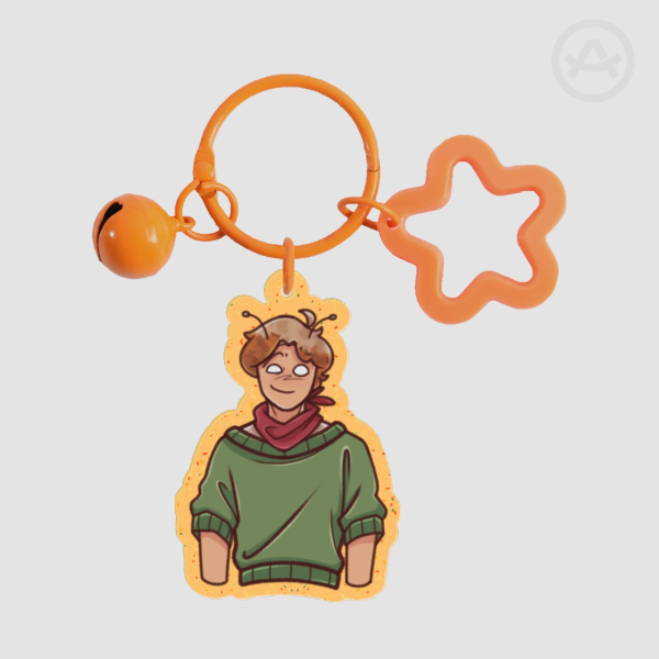 Mars │ Glitter Acrylic Keychains