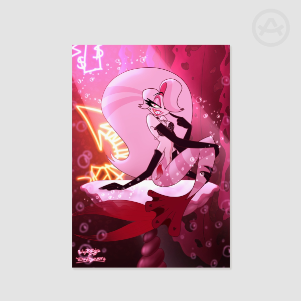 Drag Mermaid Angel Dust - Poster Printing