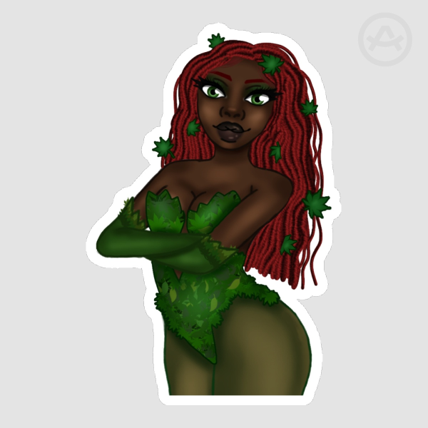 Poison Ivy Sticker