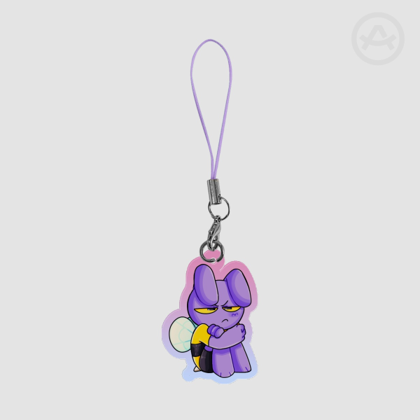 Colored Edge Acrylic Keychains