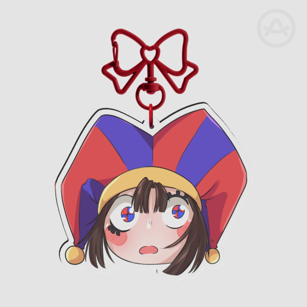 POMNI - Digital Circus - Acrylic Keychains