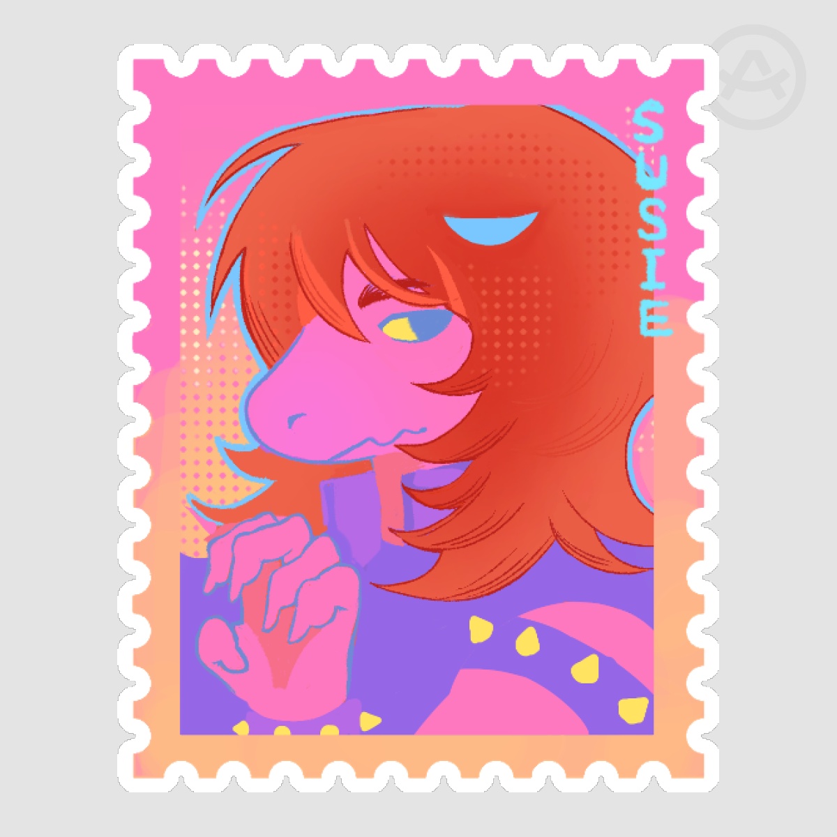 Susie Die Cut Sticker