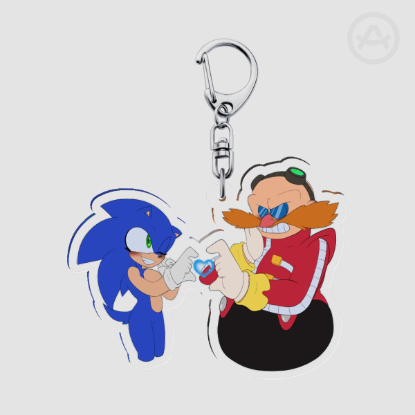 Sonic x Eggman Acrylic Charm