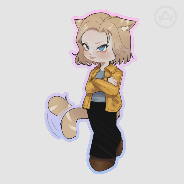 Chibi Carol Sturka Sticker