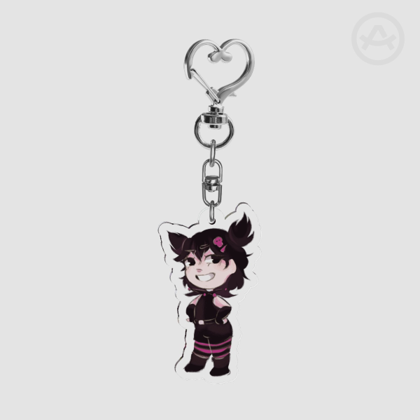 Human Kuromi Keychain