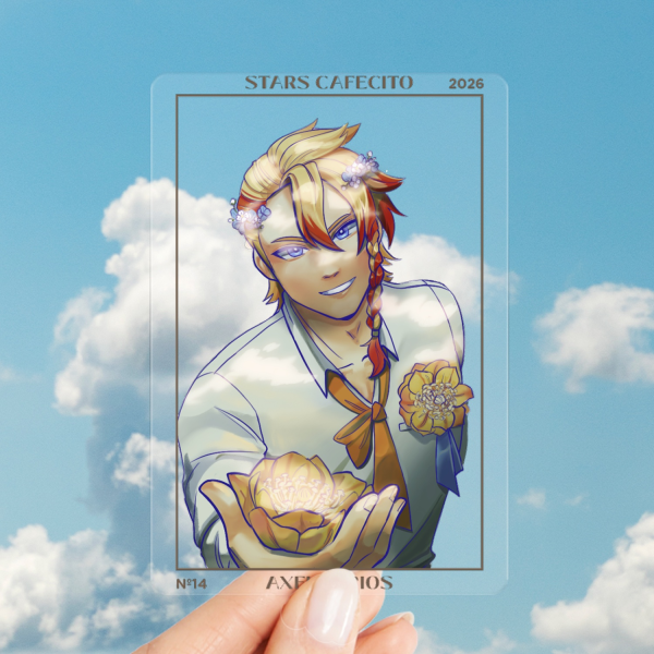 Axel Syrios by Sopi - PVC Photocard - Stars Cafecito 2026