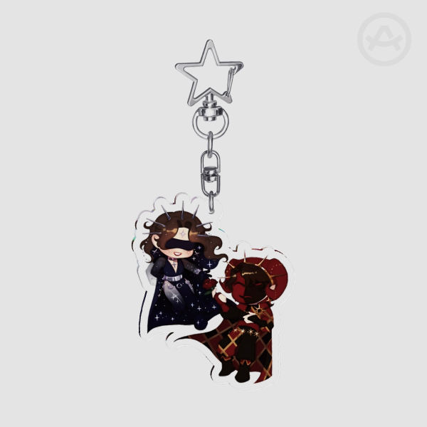 augeleia ✦ acrylic keychain