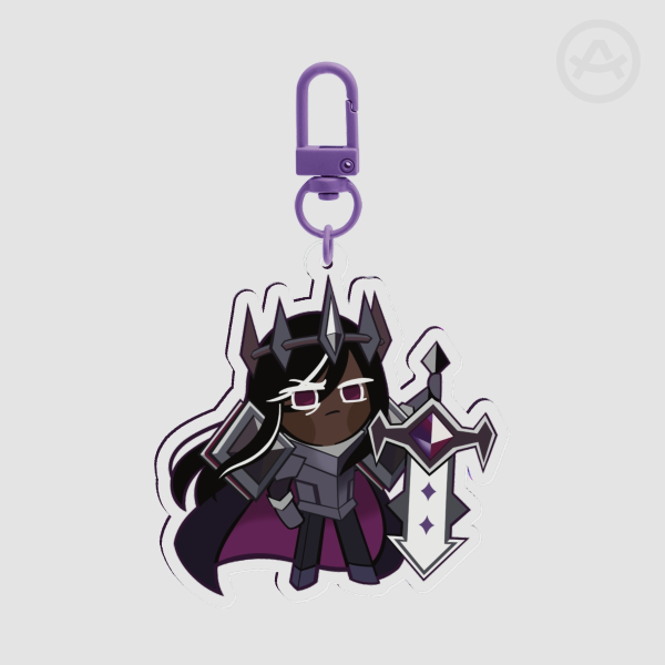 [Cookie Run] Dark Cacao Cookie Keychain - Ancient Hero Set