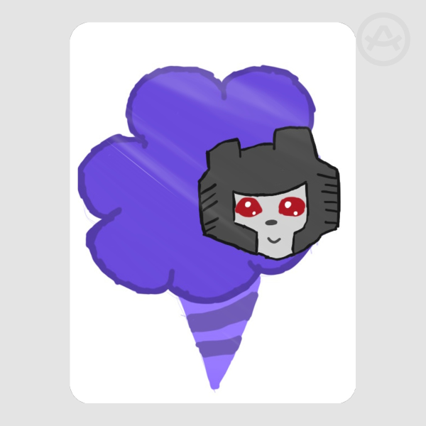 Thundercracker Sweet Treat Sticker