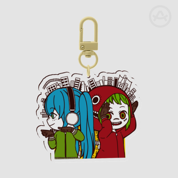Matryoshka Acrylic Keychains