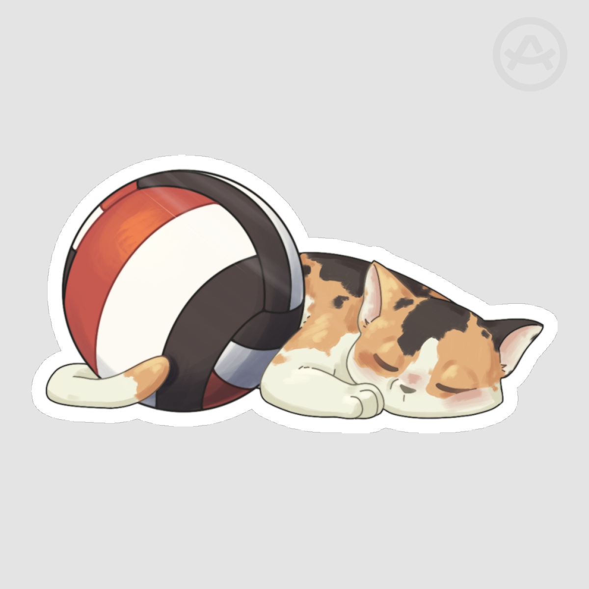 Calico Kenma: Cut Sticker