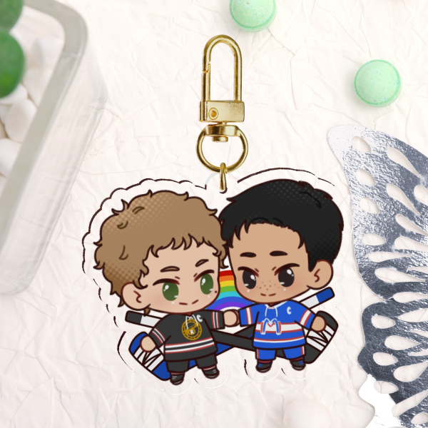Hollanov Acrylic Keychain