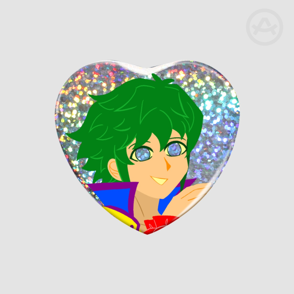 Rainbow Heart Pin