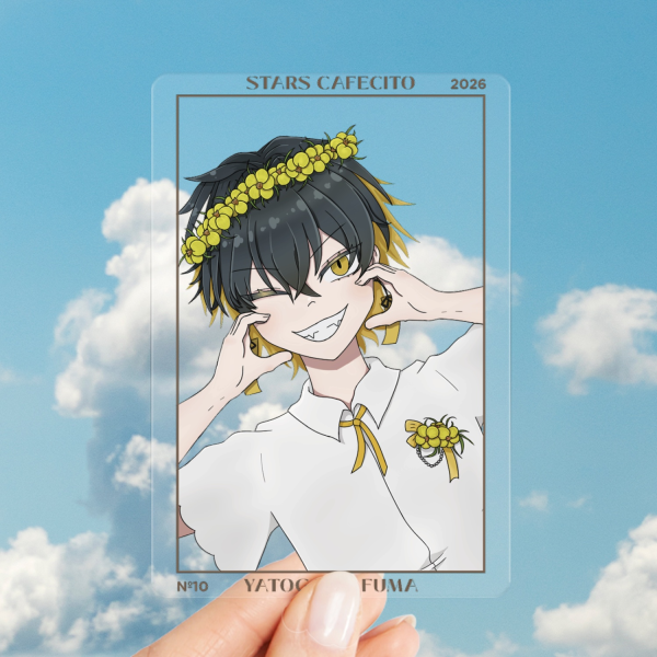 Yatogami Fuma by Heruna - PVC Photocard - Stars Cafecito 2026