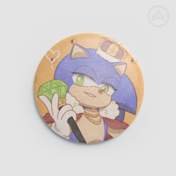 Sonic the King Badge