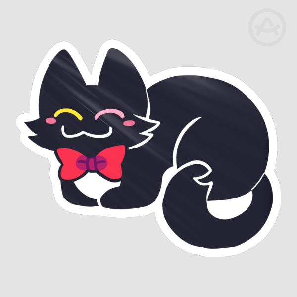 Pluey Loaf Glossy Die Cut Sticker
