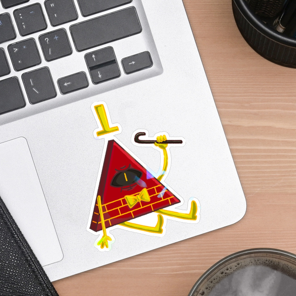Angry Bill Cipher sticker