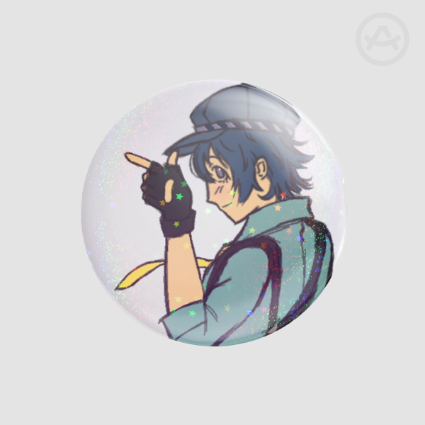 NAOTO SHIROGANE DANCE BADGE