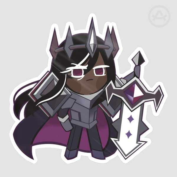 [Cookie Run] Dark Cacao Cookie Sticker - Ancient Hero Set