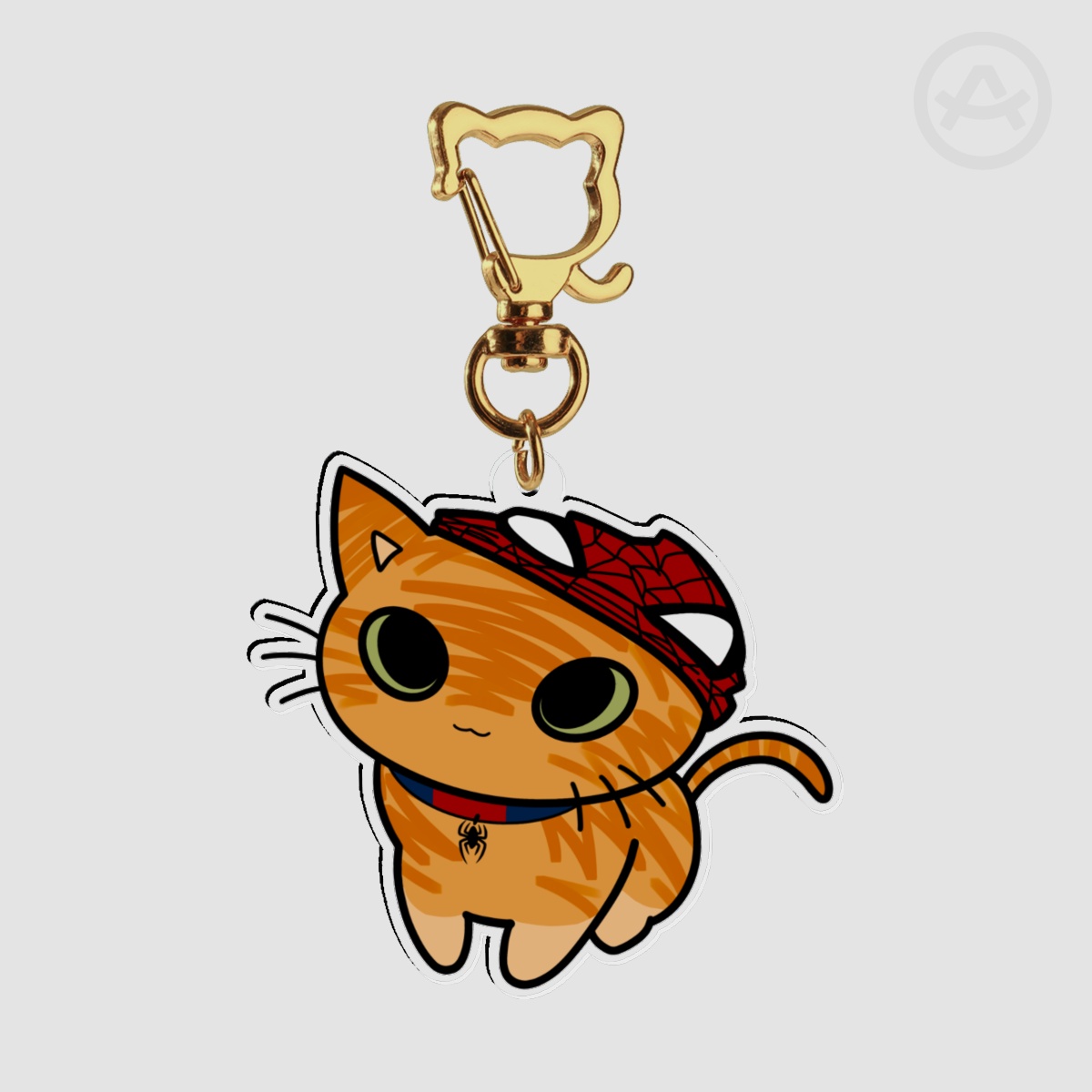 Spider-Kitty Keychain (Peter) 