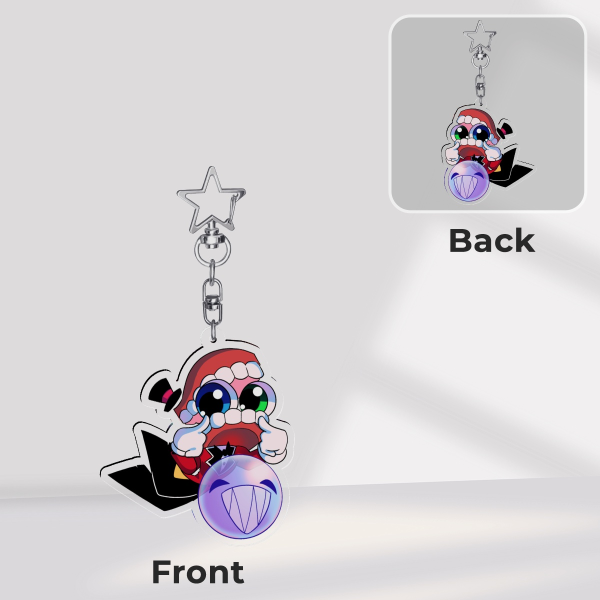 Caine | acrylic keychain